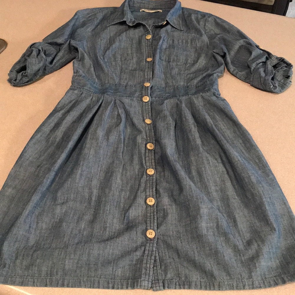 Denim dress